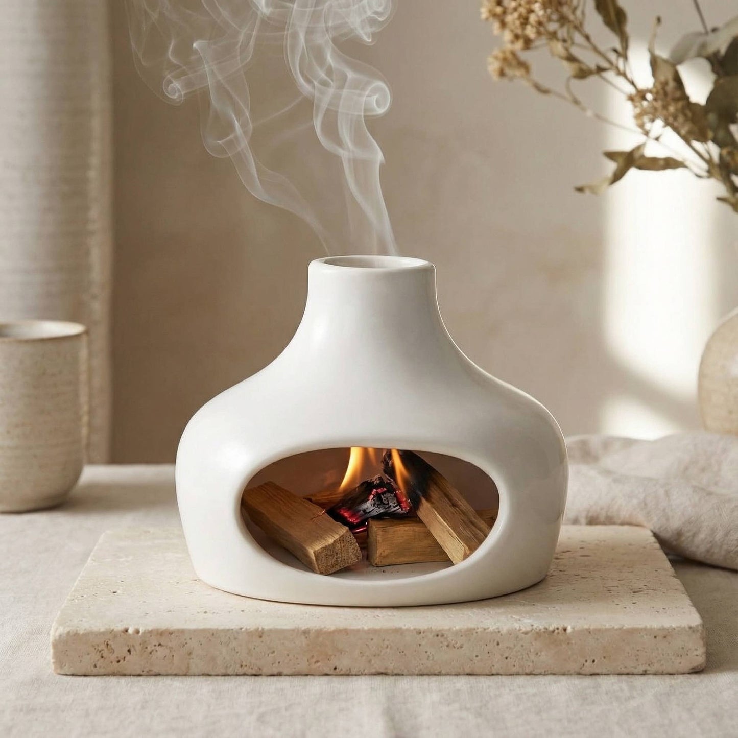 Palo Santo and Sage Chimney Burner